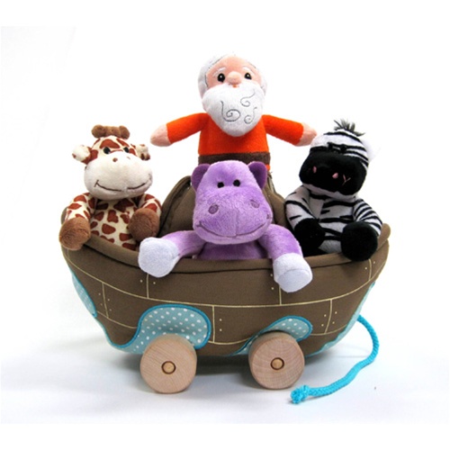noah's ark stuffed animal set